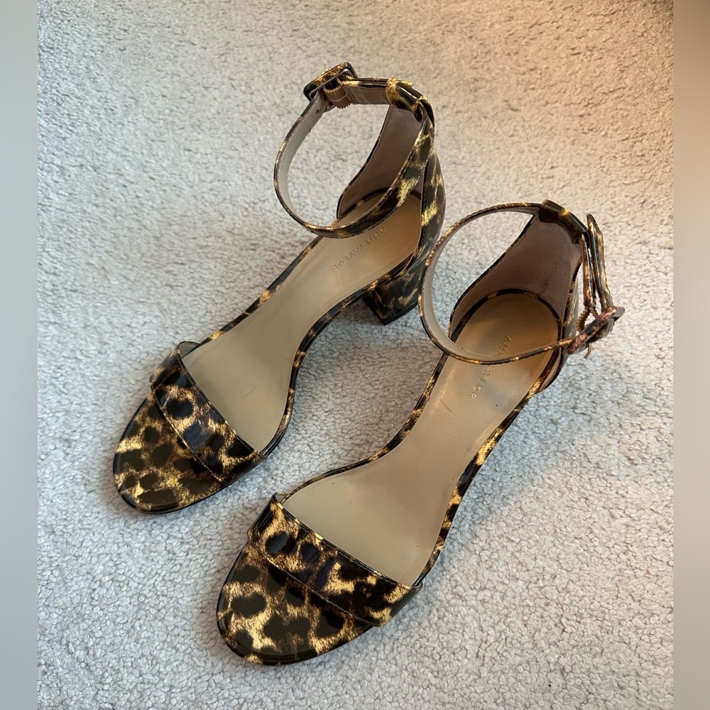 Ann Taylor Leopard Print Heels